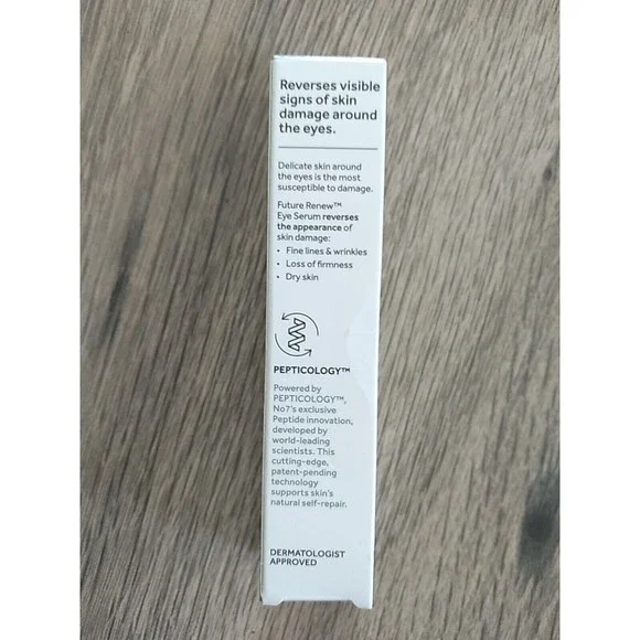 No 7 Future Renew - Damage Reversal Eye Serum 15 ml New Box! Clinically Proven - Picture 3 of 3